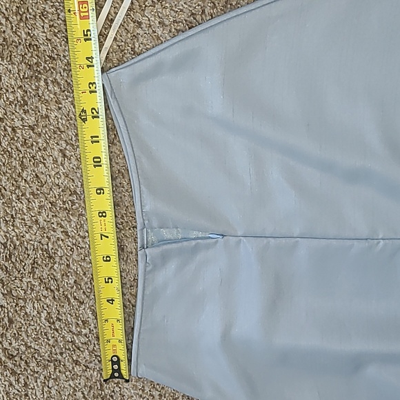 Vintage Jessica McClintock Light Blue 3 Piece Dress - Picture 11 of 13